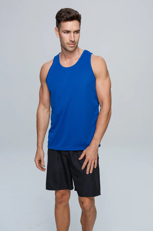1107 - Botany Mens Singlet - UNBRANDED