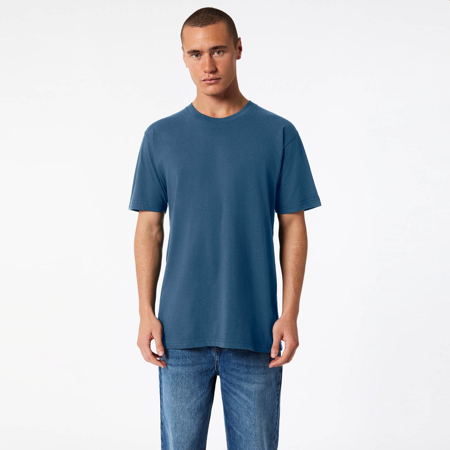 2001 - 2001 American Apparel Unisex Fine Jersey Short Sleeve T - UNBRANDED