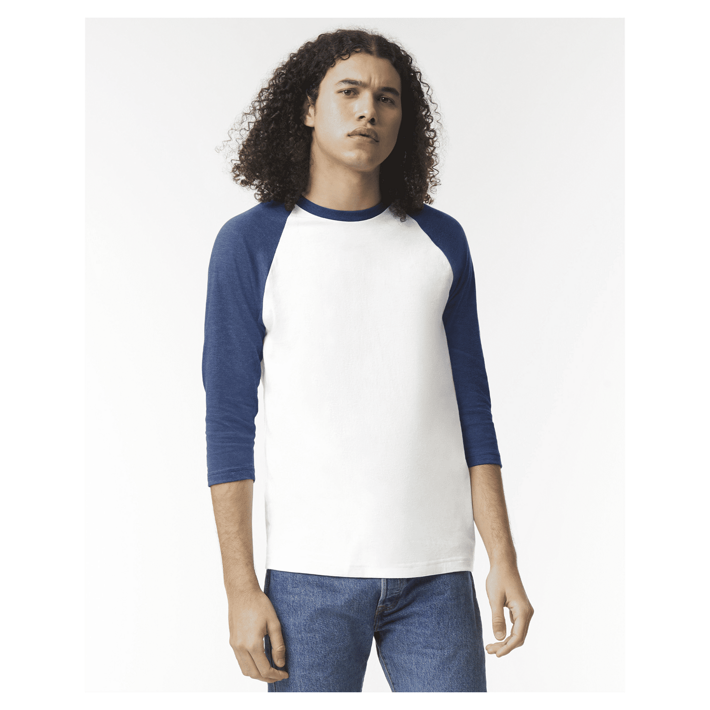 2003CVC - 2003CVC American Apparel CVC Unisex Raglan T - UNBRANDED