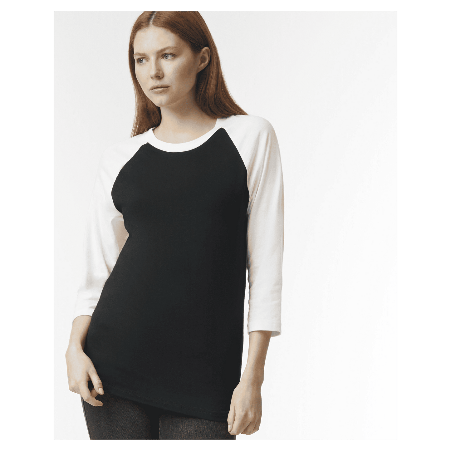 2003CVC - 2003CVC American Apparel CVC Unisex Raglan T - UNBRANDED