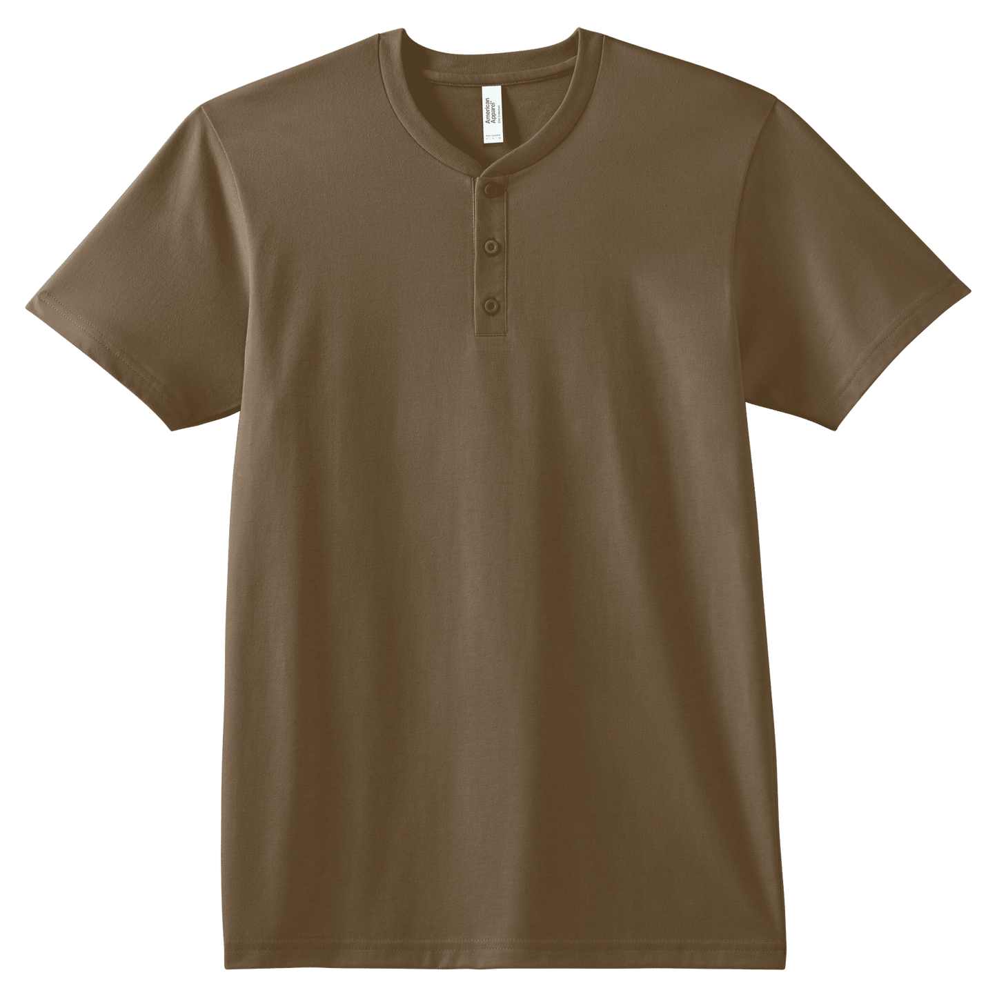 2004CVC - 2004CVC American Apparel CVC Unisex Henley T - UNBRANDED