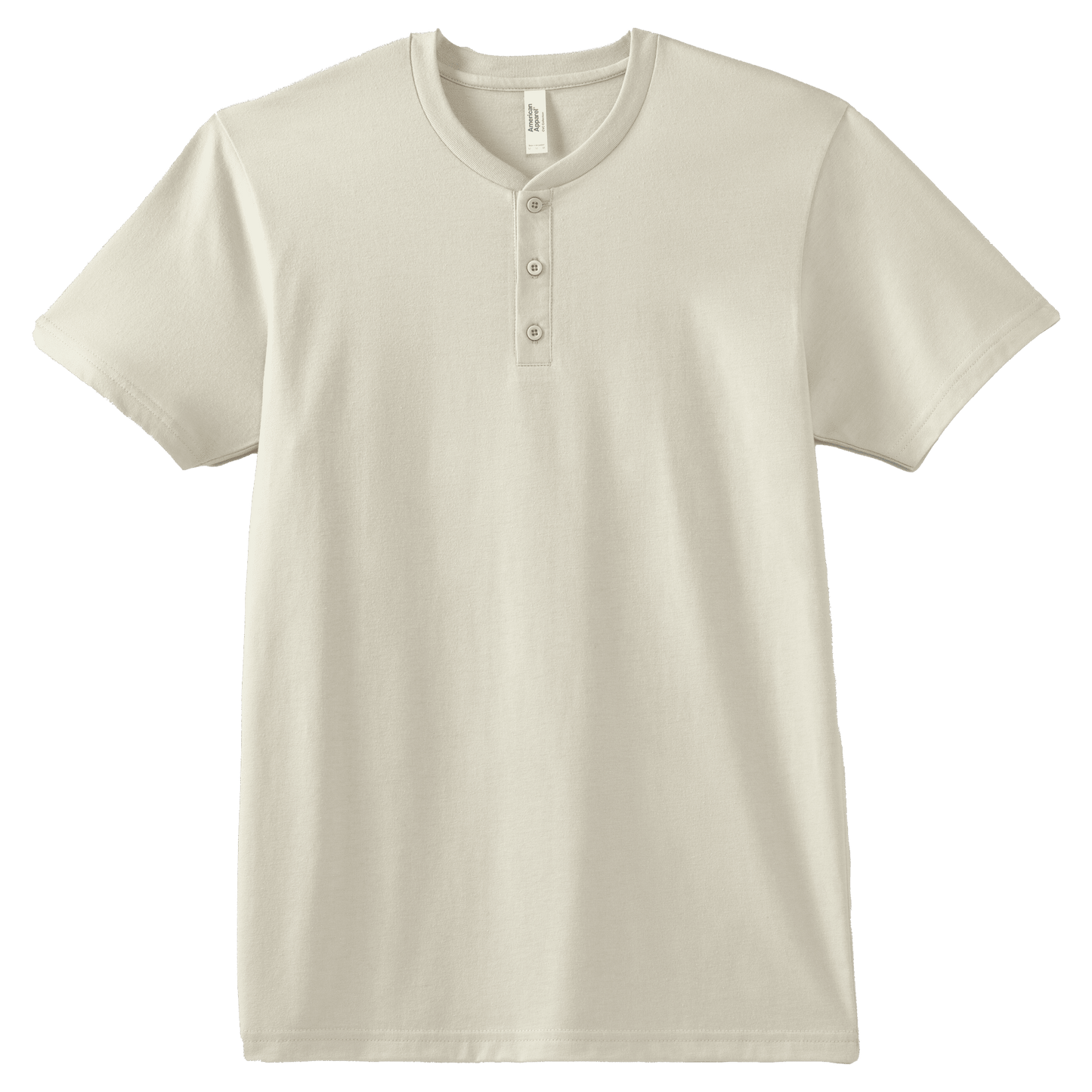 2004CVC - 2004CVC American Apparel CVC Unisex Henley T - UNBRANDED