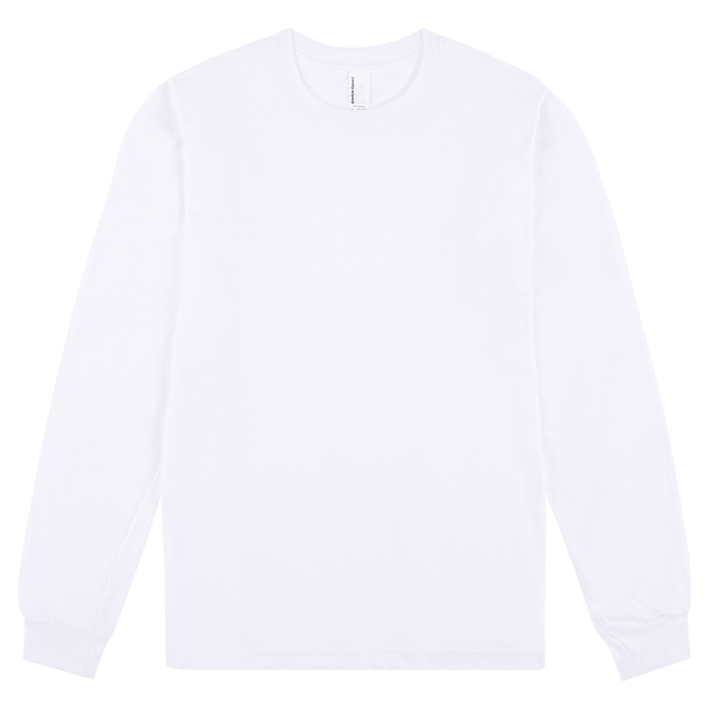 2007W - 2007W American Apparel Cotton Long Sleeve Fine Jersey T - UNBRANDED
