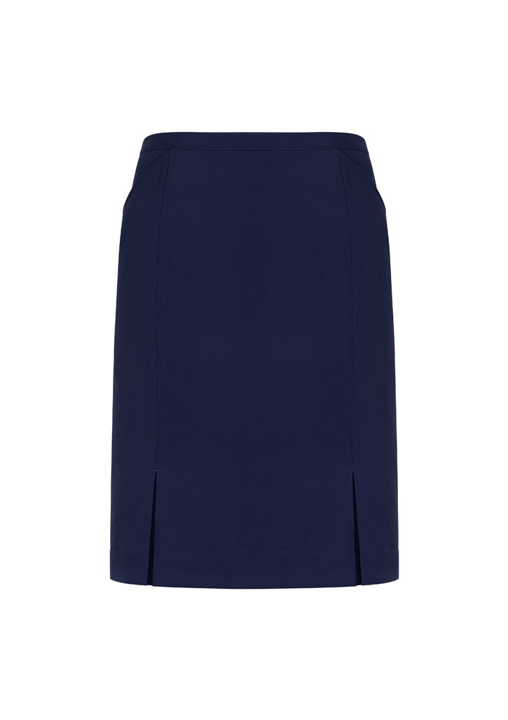 20720 - Womens Siena Front Pleat Detail Straight Skirt - UNBRANDED