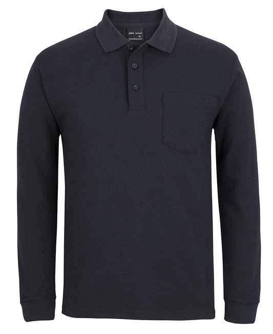 210PL - JB's 210 L/S POCKET POLO   - UNBRANDED