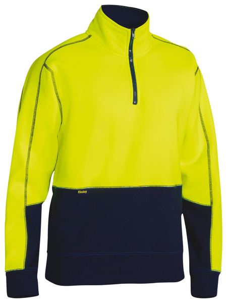 BK6989 - Hi Vis Fleece 1/4 Zip Pullover - UNBRANDED