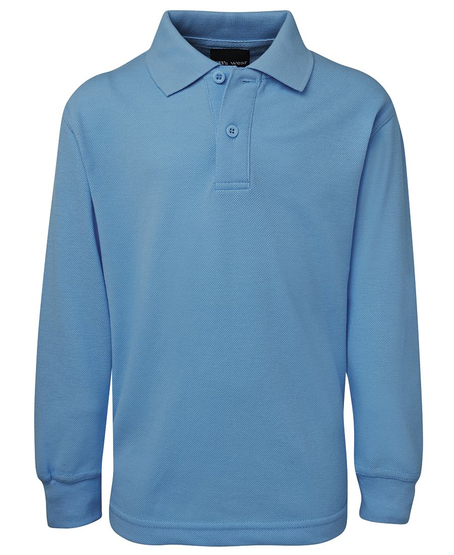 2KLP - JB's KIDS L/S 210 POLO  - UNBRANDED