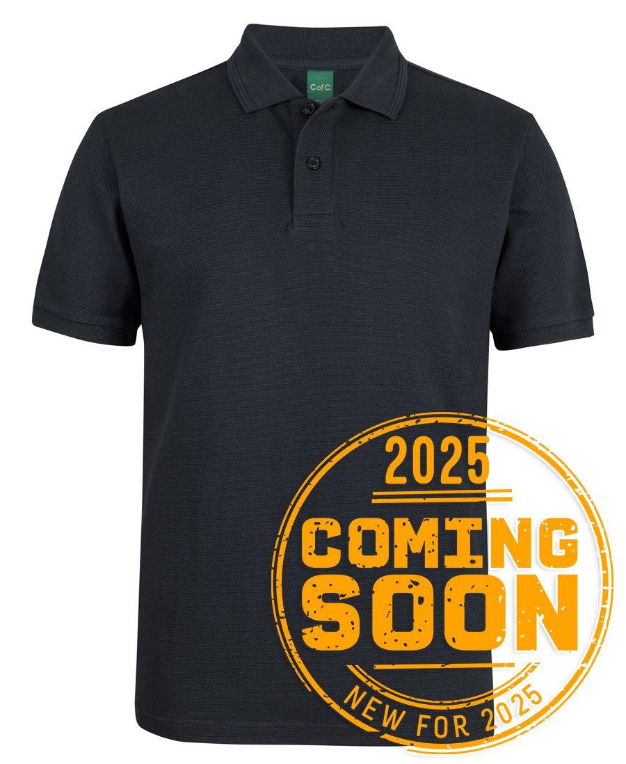 2PCS - C of C 320G POPCORN COTTON POLO   - UNBRANDED