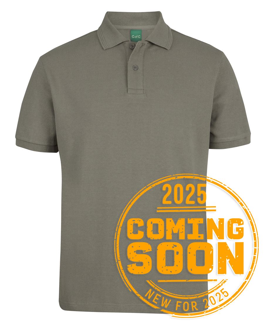 2PCS - C of C 320G POPCORN COTTON POLO   - UNBRANDED