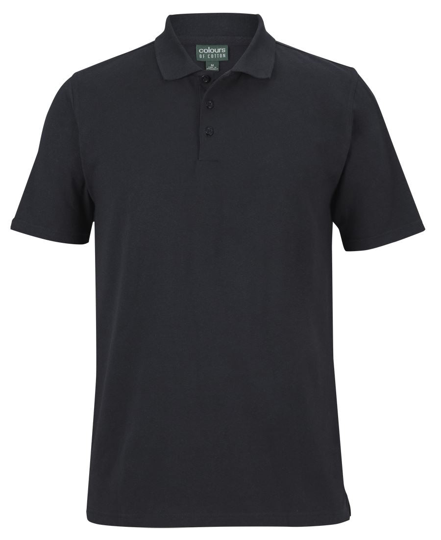 2STS - C of C COTTON S/S STRETCH POLO   - UNBRANDED