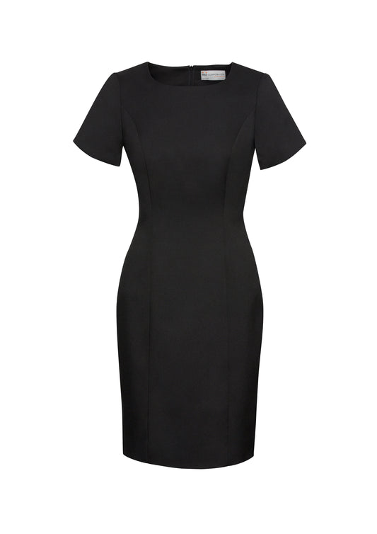 30112 - Womens Cool Stretch Short Sleeve Shift Dress - UNBRANDED