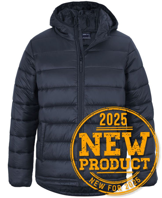 3AHU - JB's URBAN HOODED PUFFER JACKET   - UNBRANDED