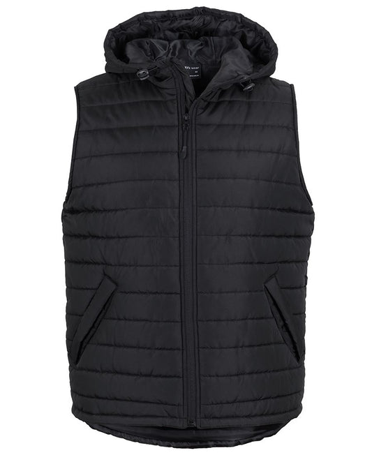 3AHV - JB's HOODED PUFFER VEST   - UNBRANDED