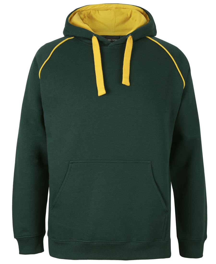 3CFH - JB's CONTRAST FLEECY HOODIE  - UNBRANDED