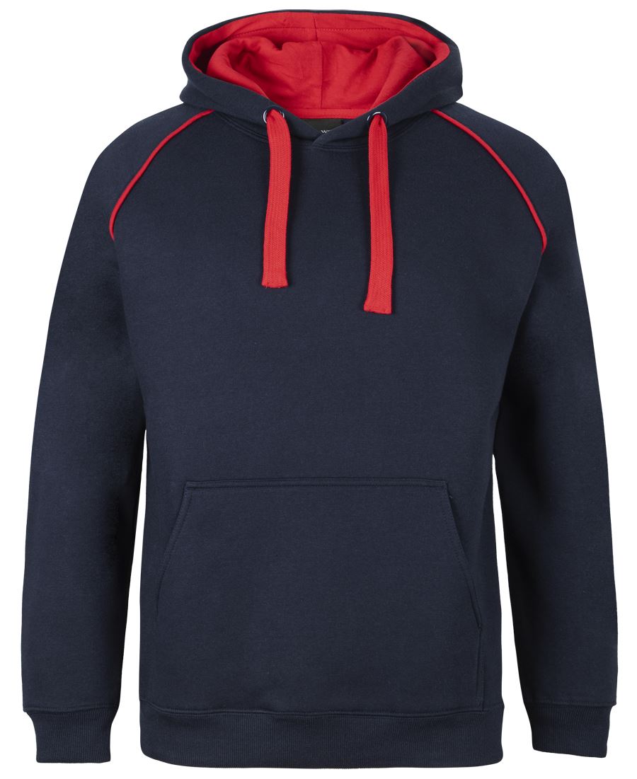 3CFH - JB's CONTRAST FLEECY HOODIE  - UNBRANDED