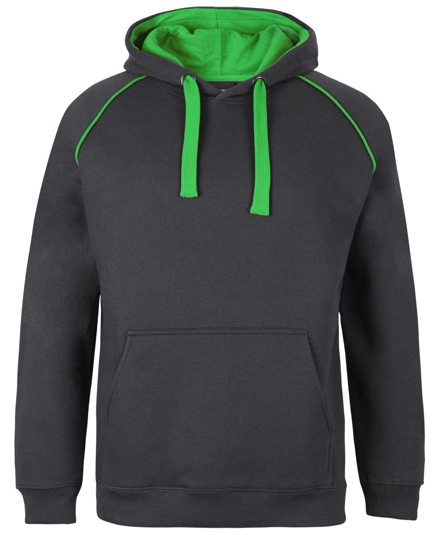 3CFH - JB's CONTRAST FLEECY HOODIE  - UNBRANDED