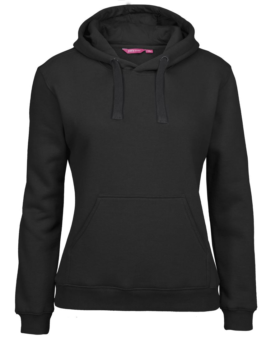 3FH1 - JB's  LADIES FLEECY HOODIE    - UNBRANDED