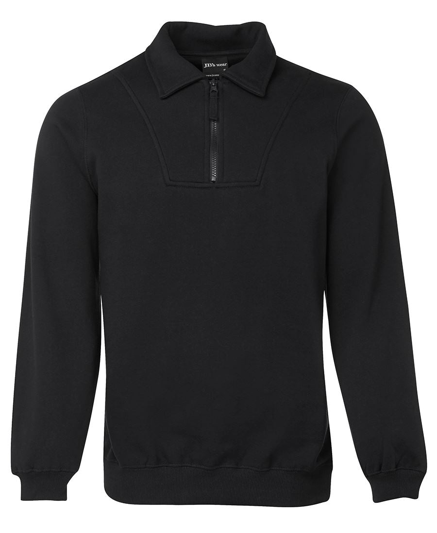 3FSZ - JB's 1/2 ZIP FLEECY SWEAT  - UNBRANDED