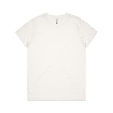 4001G - Wo's Maple Organic Tee | 4001G - UNBRANDED