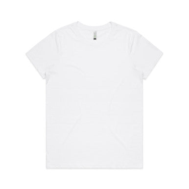 4001G - Wo's Maple Organic Tee | 4001G - UNBRANDED