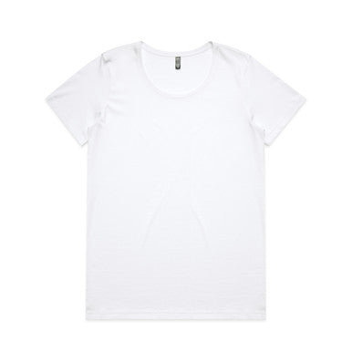 4019 - Wo's Maple Scoop Tee | 4019 - UNBRANDED