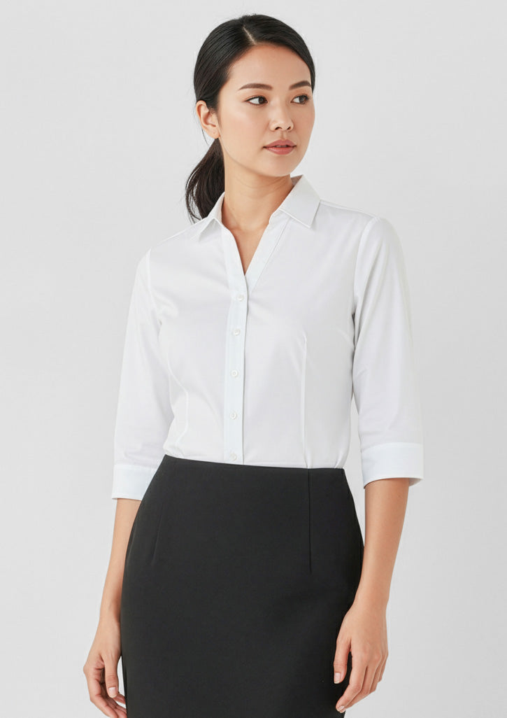 40311 - Womens Hudson 3/4 Sleeve Shirt - UNBRANDED