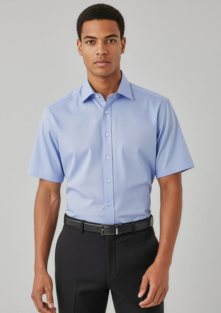 40322 - Mens Hudson Short Sleeve Shirt - UNBRANDED