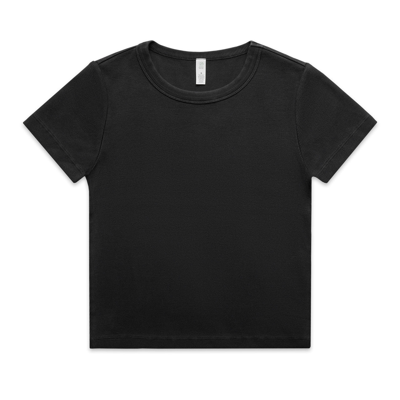 4036 - Wo's Faded Organic Rib Tee | 4036 - UNBRANDED