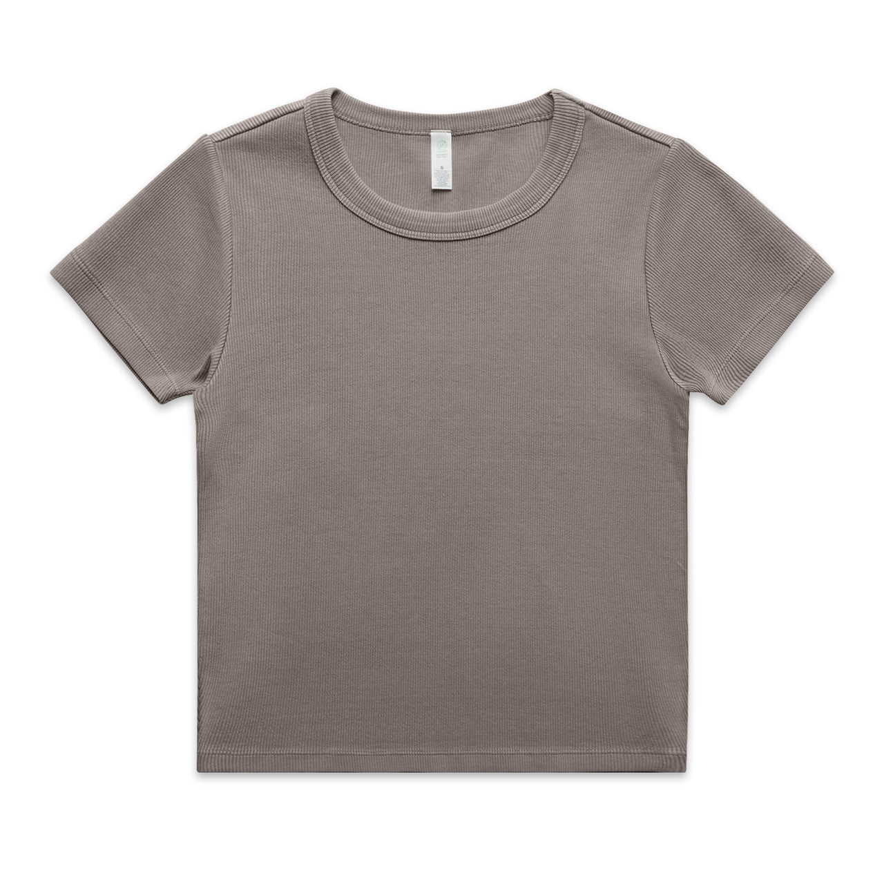 4036 - Wo's Faded Organic Rib Tee | 4036 - UNBRANDED