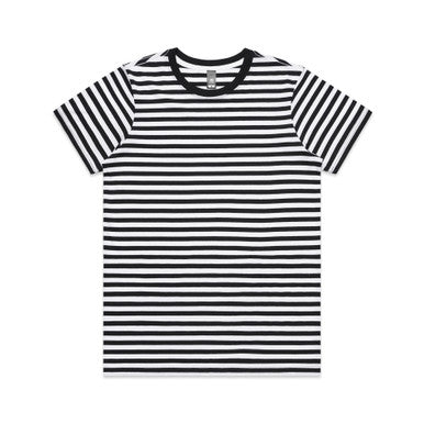 4037 - Wo's Maple Stripe Tee | 4037 - UNBRANDED