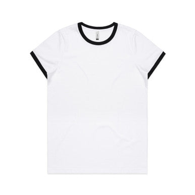 4053 - Wo's Maple Ringer Tee | 4053 - UNBRANDED