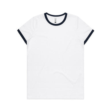 4053 - Wo's Maple Ringer Tee | 4053 - UNBRANDED