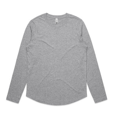 4055 - Wo's Curve L/S Tee | 4055 - UNBRANDED
