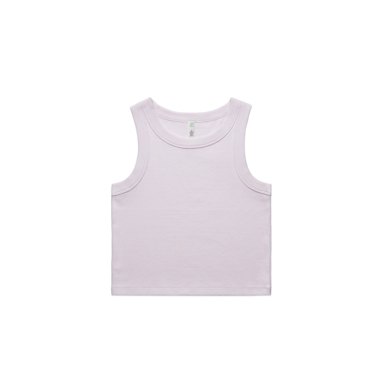 4064G - Wo's Organic Rib Crop Tank | 4064G - UNBRANDED