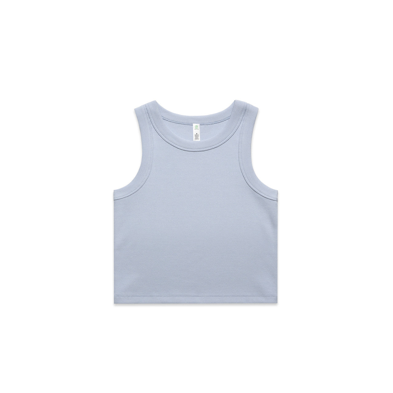 4064G - Wo's Organic Rib Crop Tank | 4064G - UNBRANDED