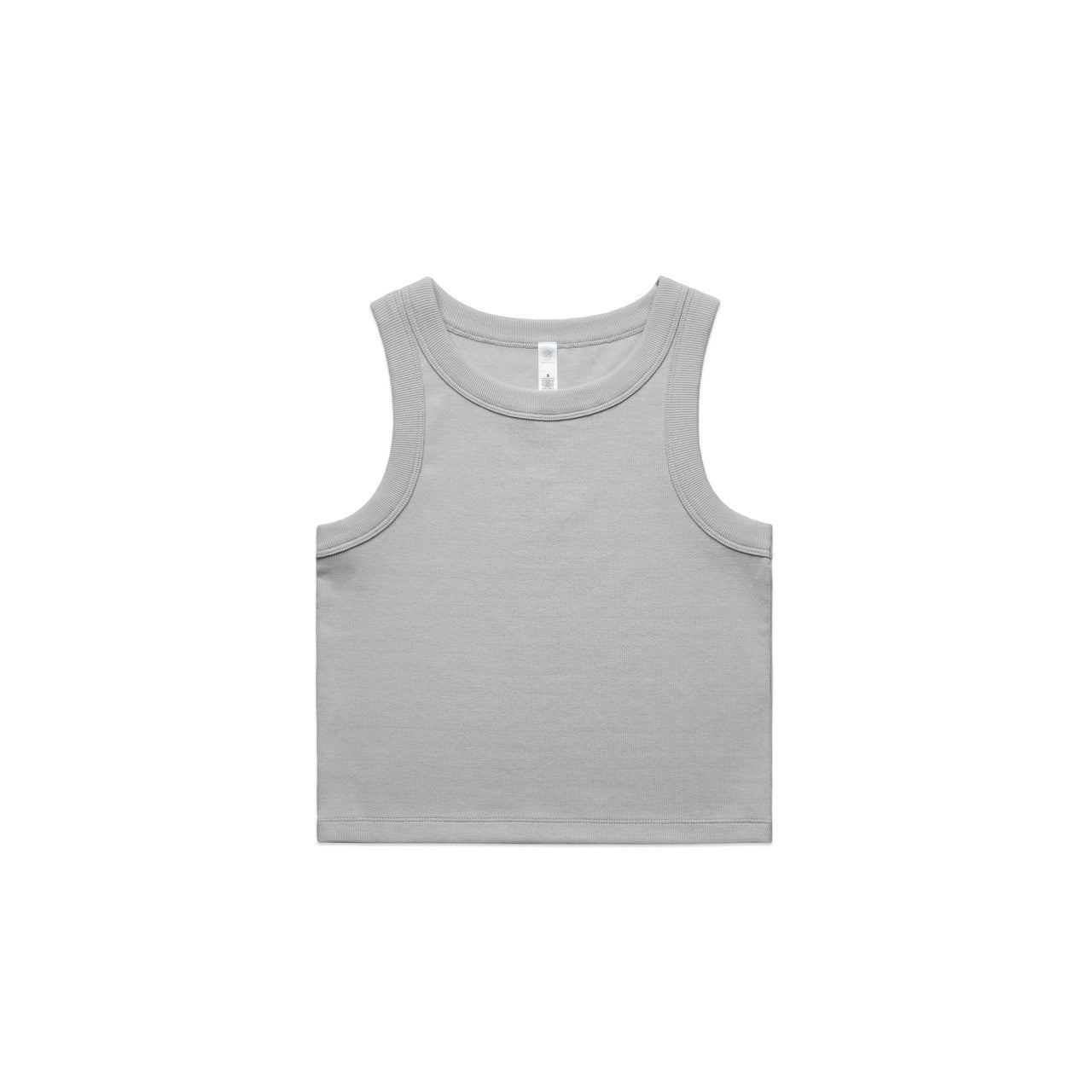 4064G - Wo's Organic Rib Crop Tank | 4064G - UNBRANDED