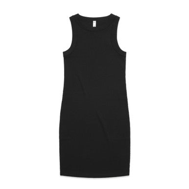 4066G - Wo's Organic Rib Dress | 4066G - UNBRANDED
