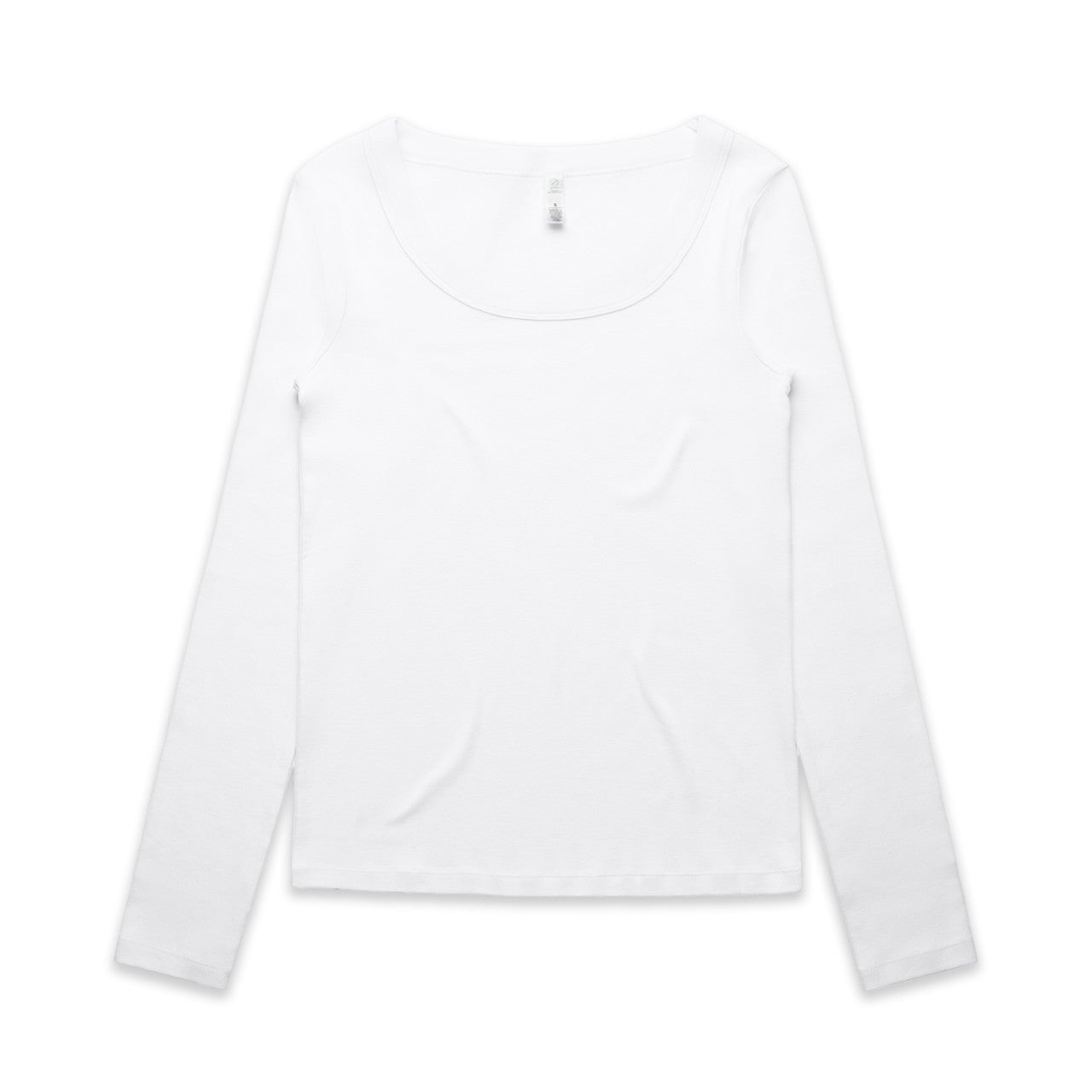 4075 - Wo's Organic Baby Rib L/S Tee | 4075 - UNBRANDED