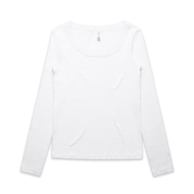 4075 - Wo's Organic Baby Rib L/S Tee | 4075 - UNBRANDED