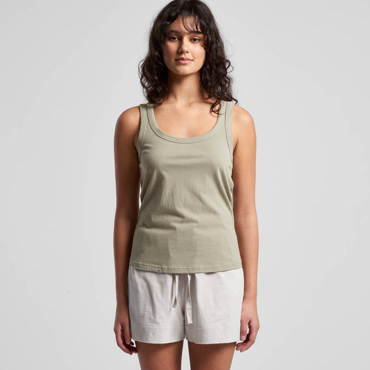 4076 - Women's Soft Singlet - UNBRANDED