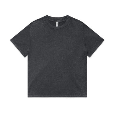 4085 - Wo's Stone Wash Heavy Tee | 4085 - UNBRANDED