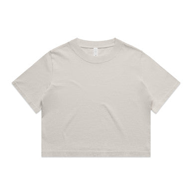 4089 - Wo's Heavy Faded Crop Tee | 4089 - UNBRANDED