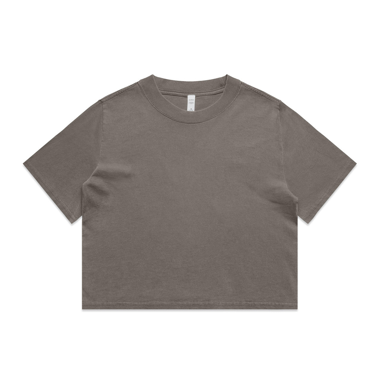 4089 - Wo's Heavy Faded Crop Tee | 4089 - UNBRANDED