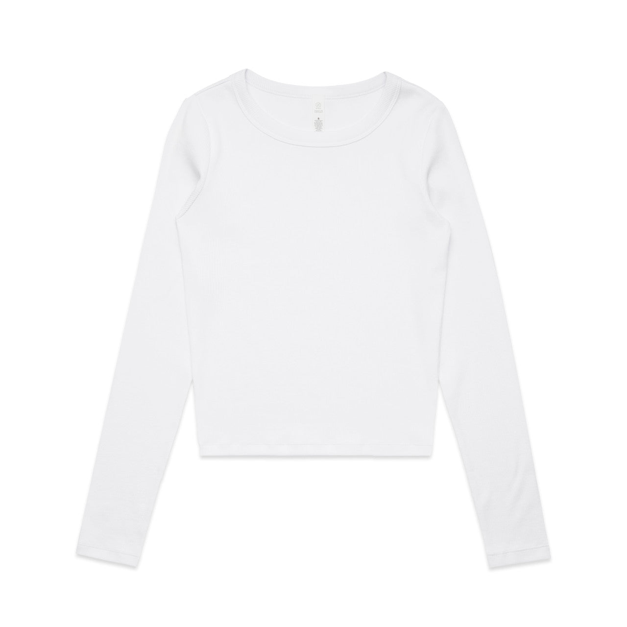 4096 - Wo's Organic Rib L/S Tee | 4096 - UNBRANDED