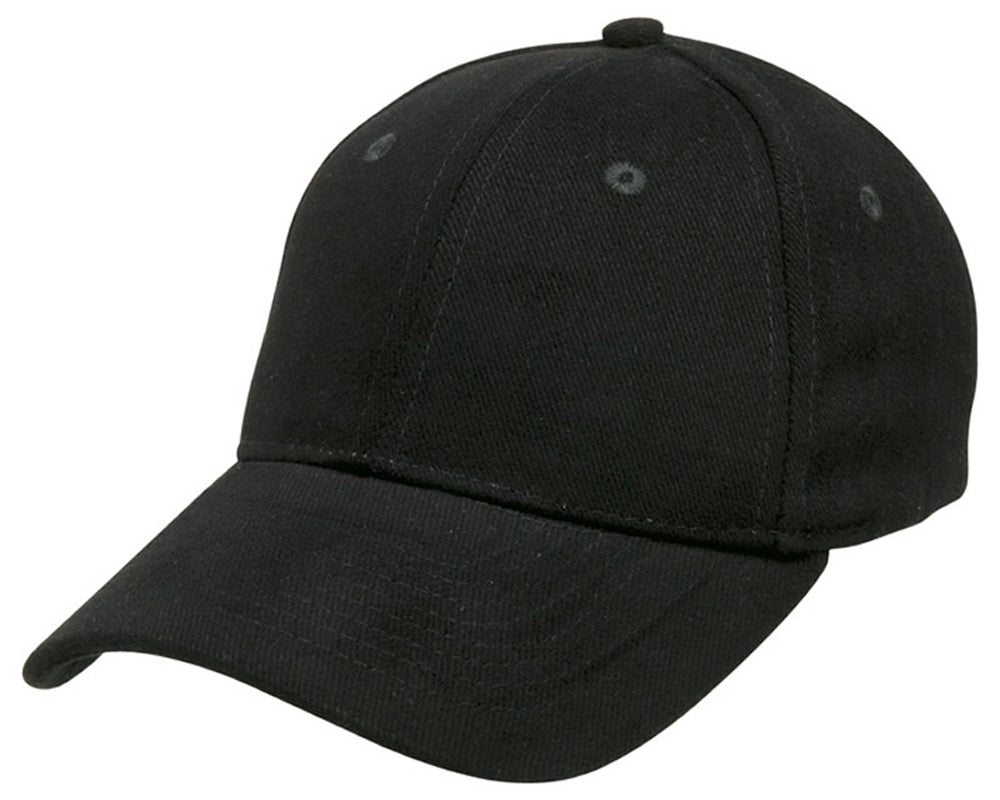 4171 - Heavy Brushed Cotton Cap - UNBRANDED