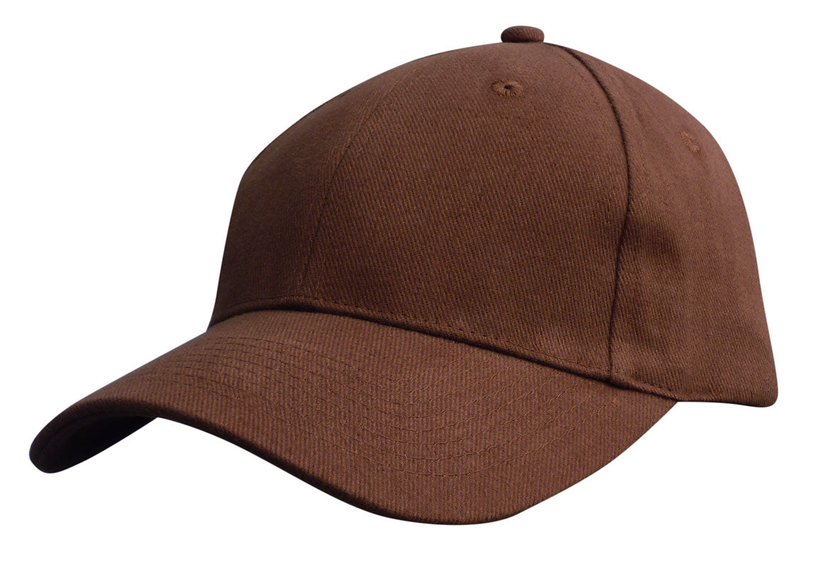 4171 - Heavy Brushed Cotton Cap - UNBRANDED