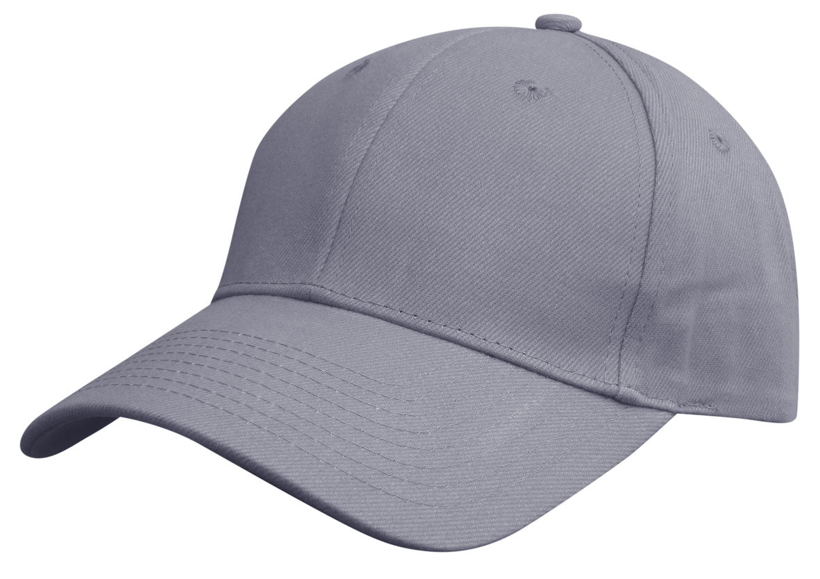 4171 - Heavy Brushed Cotton Cap - UNBRANDED