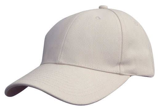 4171 - Heavy Brushed Cotton Cap - UNBRANDED