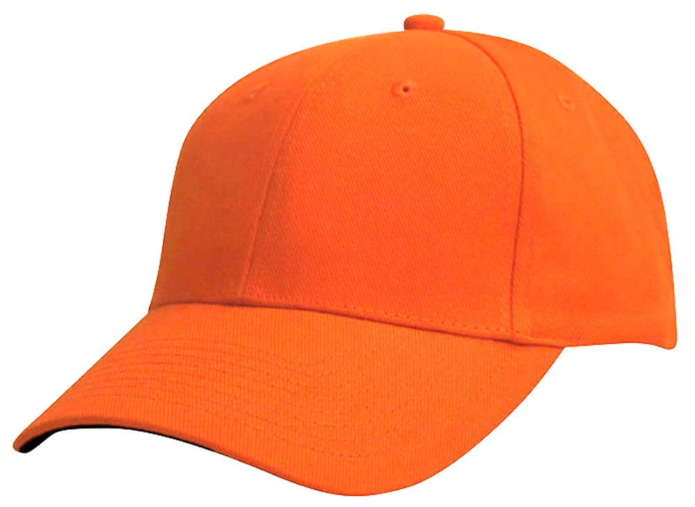 4171 - Heavy Brushed Cotton Cap - UNBRANDED