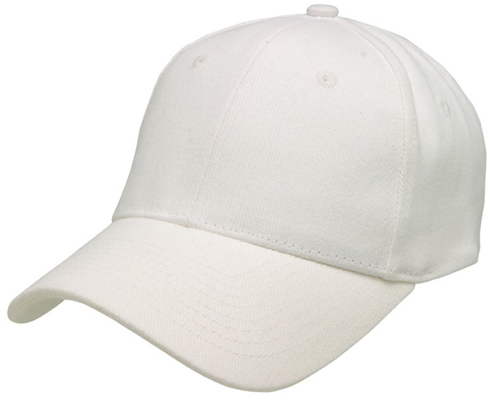 4171 - Heavy Brushed Cotton Cap - UNBRANDED